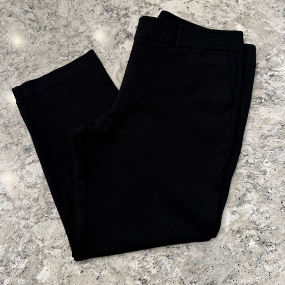 Ann Taylor Factory Pants - EUC Ann Taylor Factory Petite black flat front trousers, size 14P